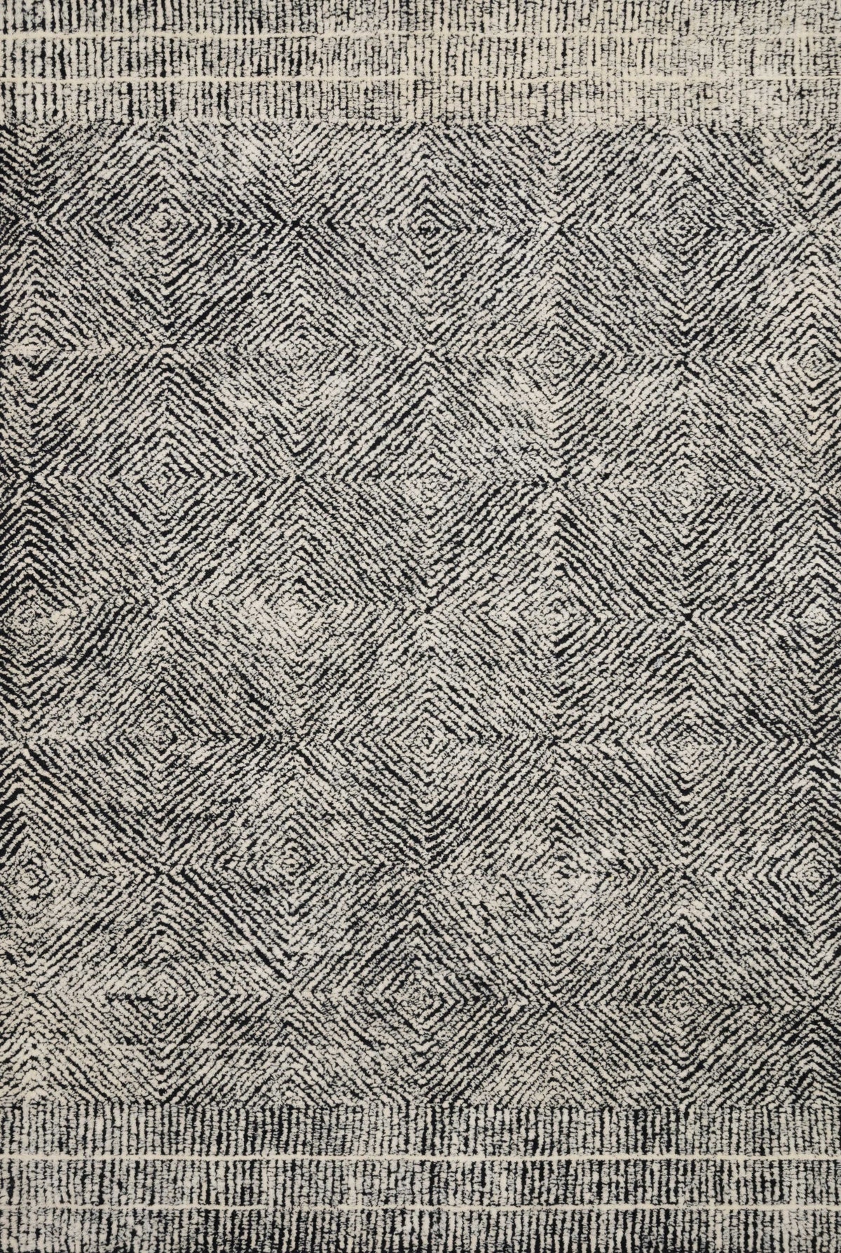 Kopa Black / Ivory — a Loloi rug at Laurie Yapp Home.