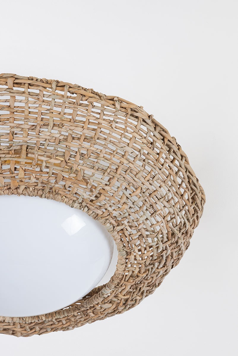 Killington Flush Mount shown from a second angle to highlight the shade profile and mounting canopy.