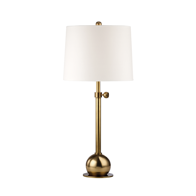 Marshall Table Lamp — a Hudson Valley table lamp for living rooms, entries, and bedrooms at Laurie Yapp Home.