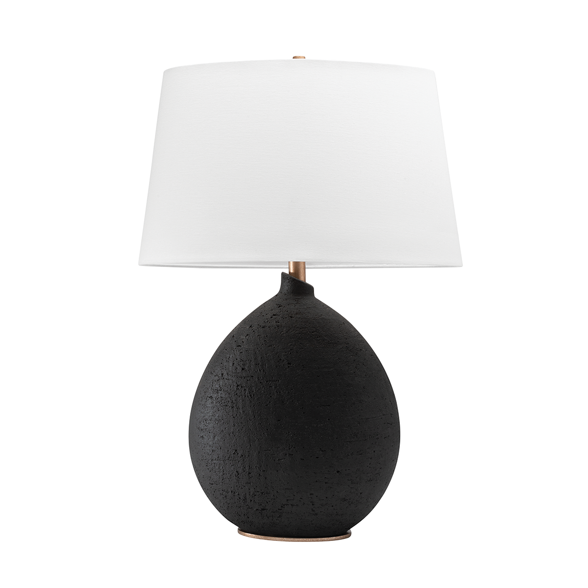 Denali Table Lamp in black — a Hudson Valley table lamp for living rooms, entries, and bedrooms at Laurie Yapp Home.