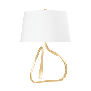 Tharold Table Lamp — a Hudson Valley table lamp for living rooms, entries, and bedrooms at Laurie Yapp Home.