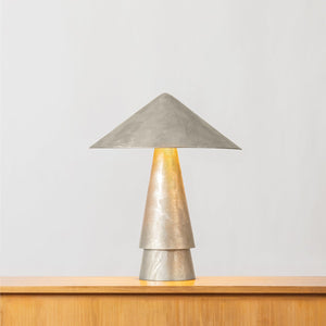 Close-up of the Foxton Table Lamp showing the base and shade proportions.