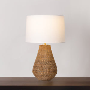 Eastbridge Table Lamp shown from a second angle to highlight the base and shade proportions.