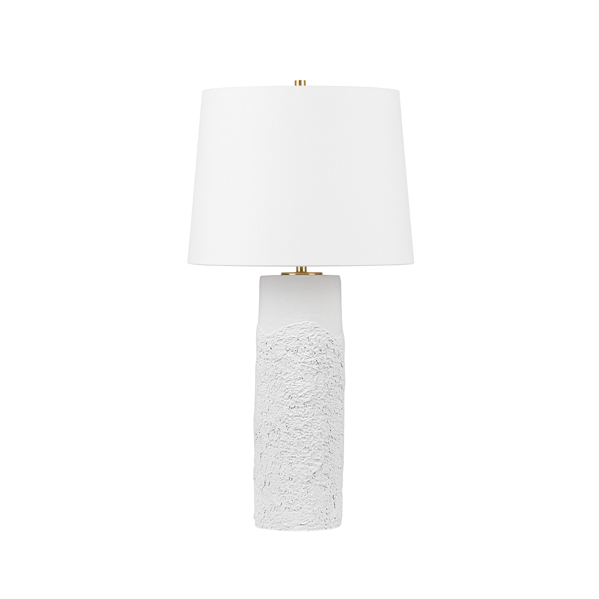 Tolland Table Lamp in aged brass — a Hudson Valley table lamp for living rooms, entries, and bedrooms at Laurie Yapp Home.