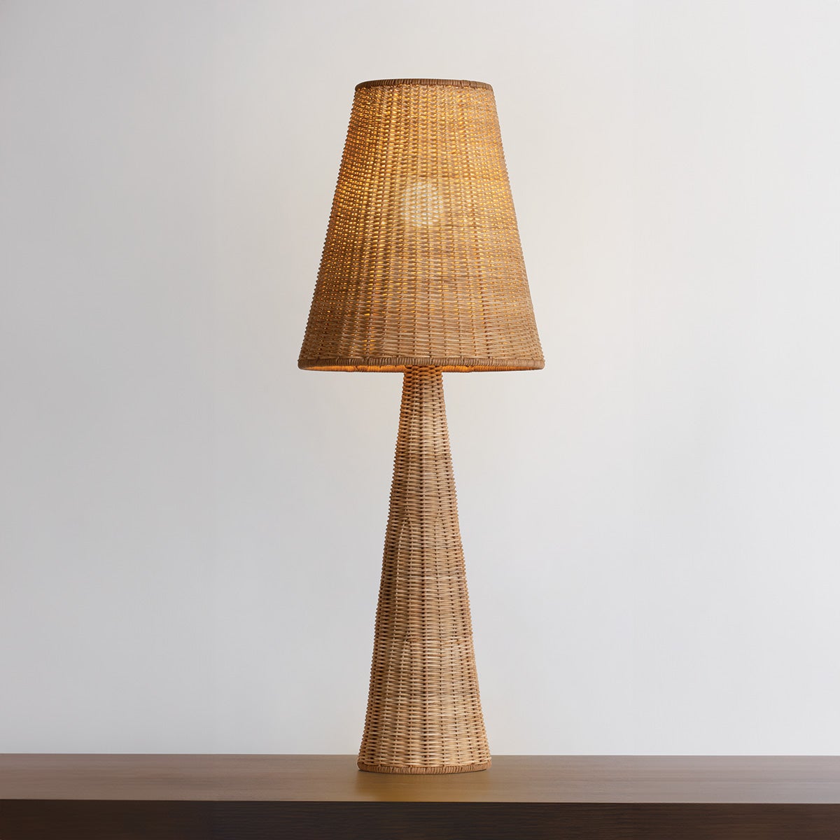 Fair Haven Table Lamp in aged brass — a Hudson Valley table lamp for living rooms, entries, and bedrooms at Laurie Yapp Home.