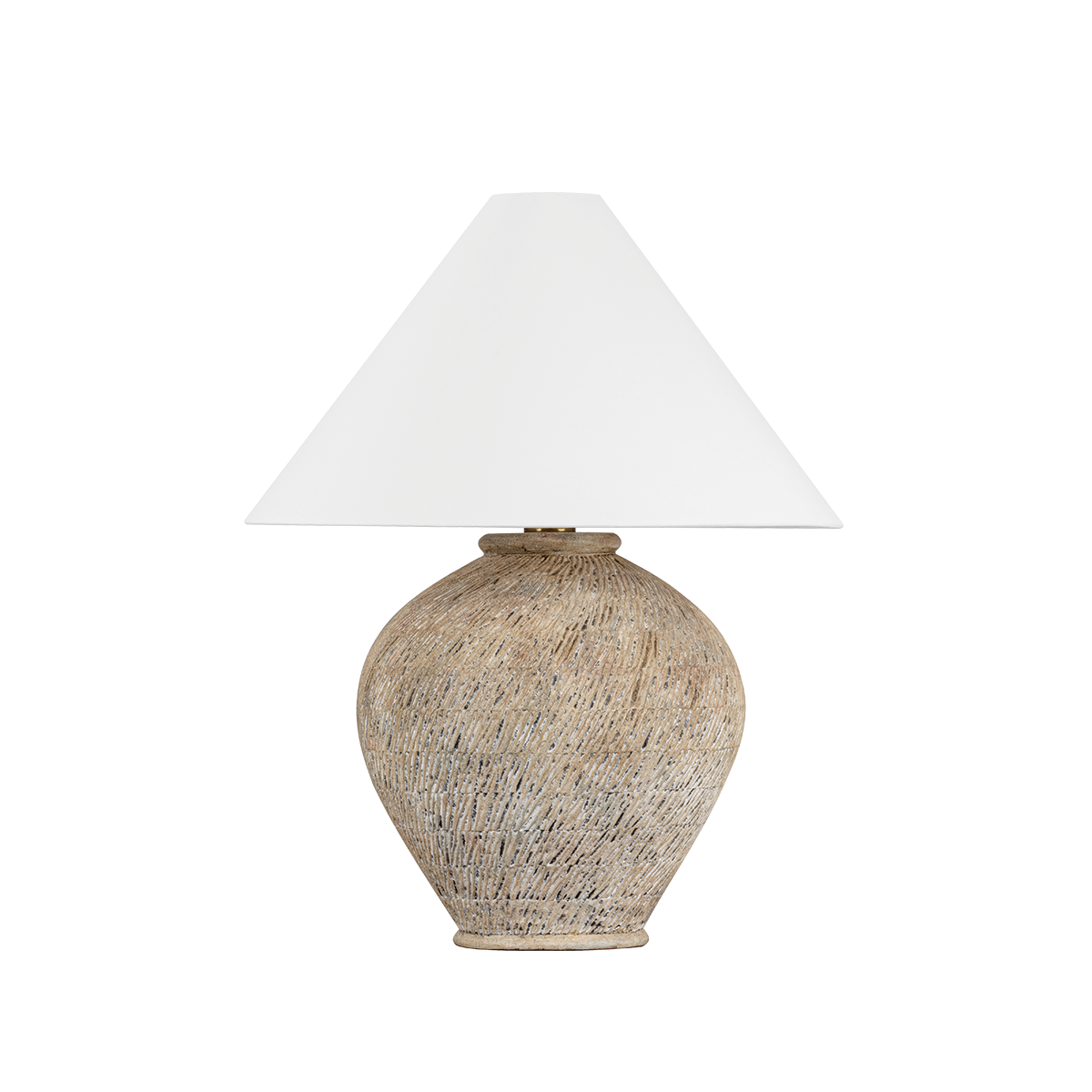 Rumbrook Table Lamp in aged brass — a Hudson Valley table lamp for living rooms, entries, and bedrooms at Laurie Yapp Home.