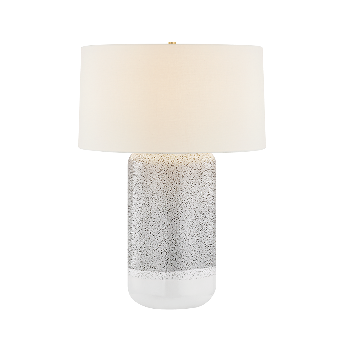 Washingtonville Table Lamp in aged brass — a Hudson Valley table lamp for living rooms, entries, and bedrooms at Laurie Yapp Home.