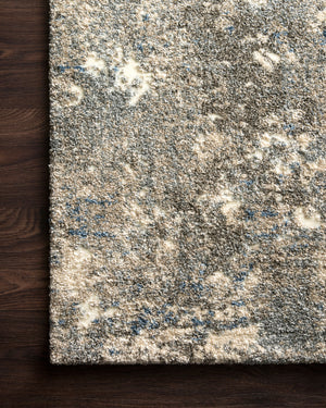 Side view of the Landscape Slate rug.