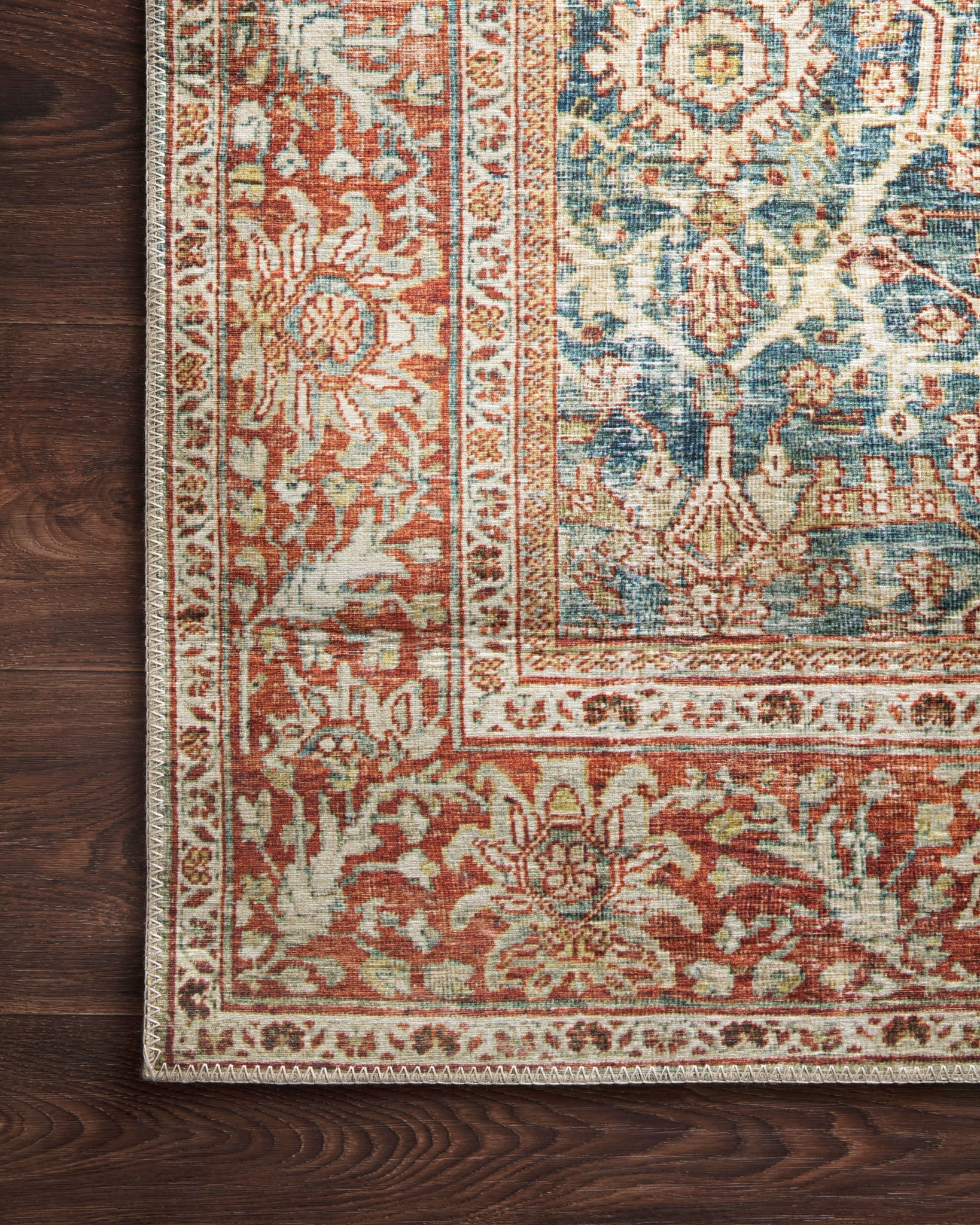 Layla Ocean / Rust shown from a different angle to reveal its pattern.