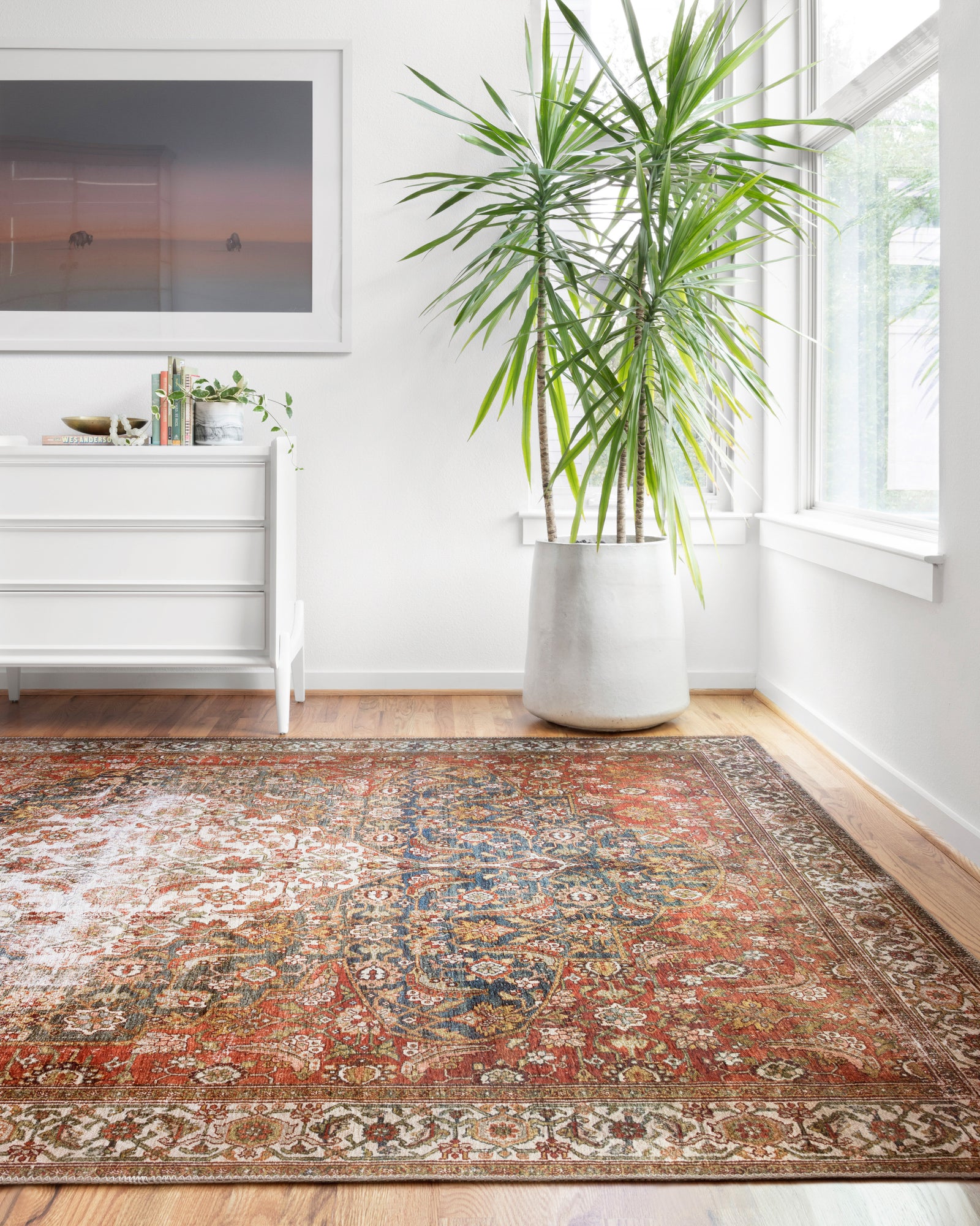 Layla Ocean / Multi — a Loloi rug at Laurie Yapp Home.