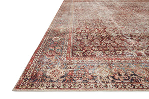 Layla Cinnamon / Sage shown from a different angle to reveal its pattern.