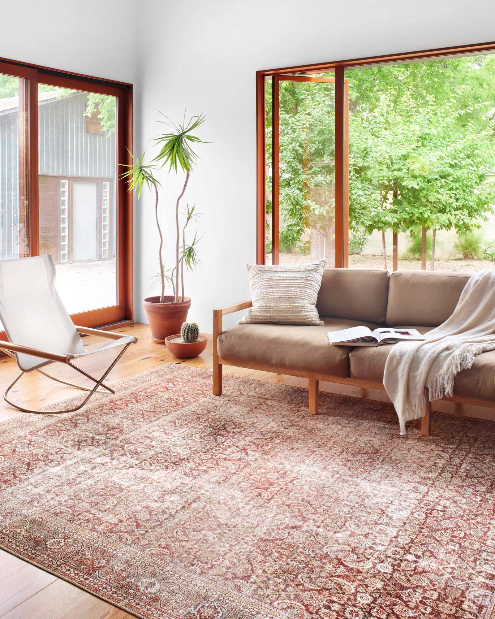 Layla Cinnamon / Sage — a Loloi rug at Laurie Yapp Home.