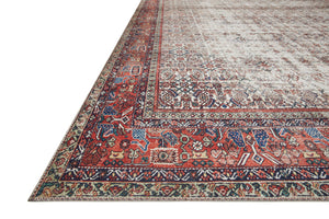 Layla Ivory / Brick shown from a different angle to reveal its pattern.
