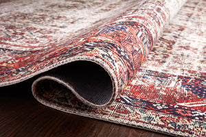 Layla Ivory / Brick shown from a different angle to reveal its pattern.