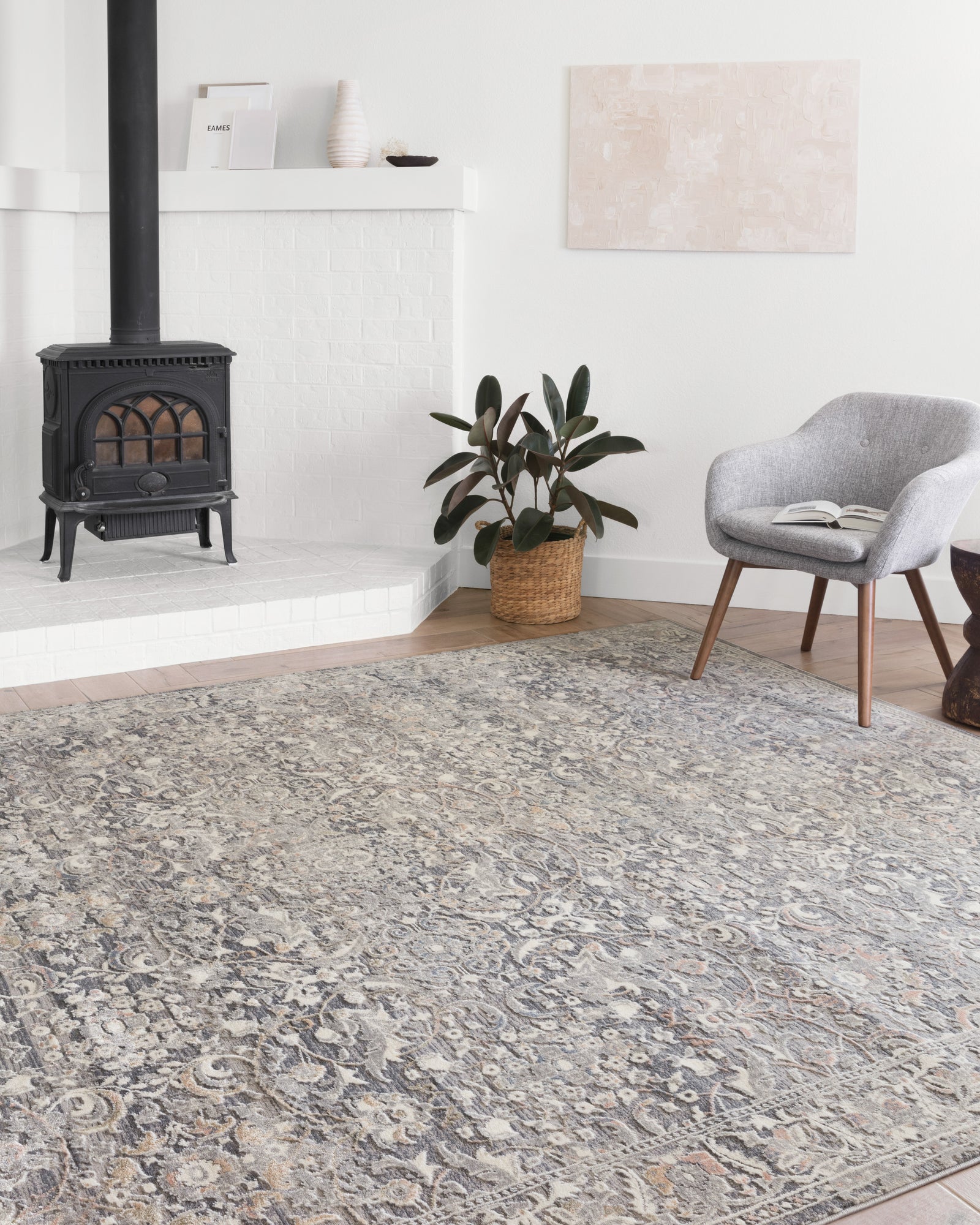 Lucia Grey / Mist — a Loloi rug at Laurie Yapp Home.