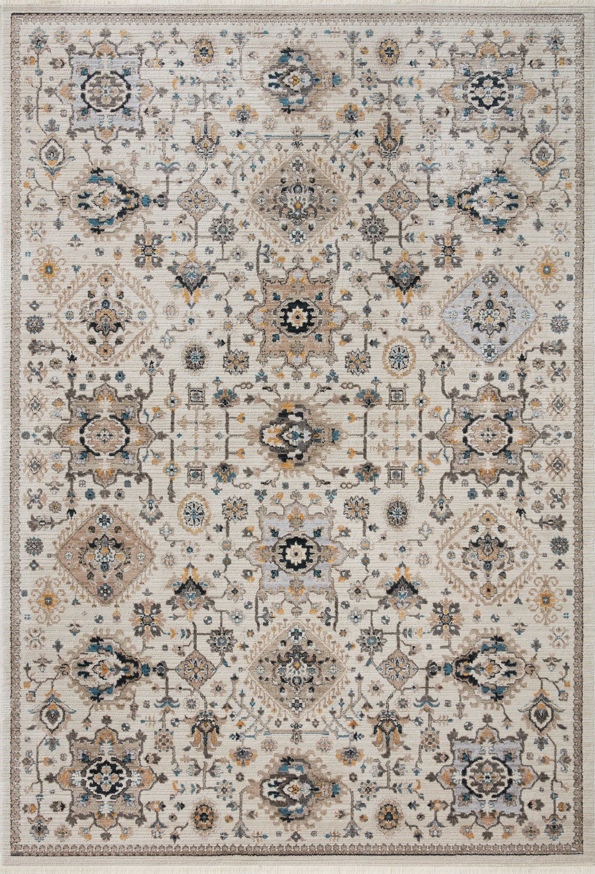 Leigh Ivory / Taupe — a Loloi rug at Laurie Yapp Home.
