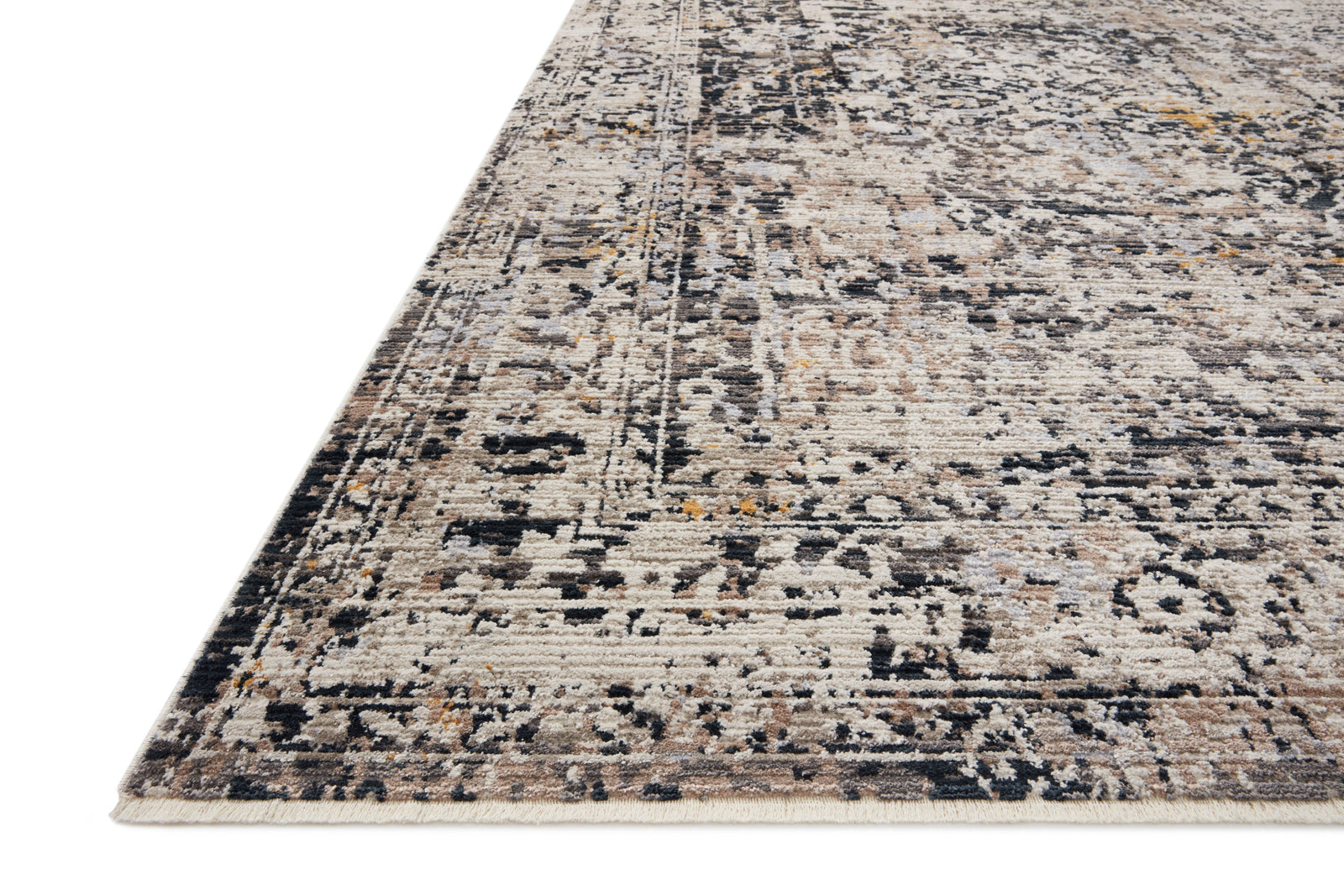 Leigh Charcoal / Taupe — a Loloi rug at Laurie Yapp Home.