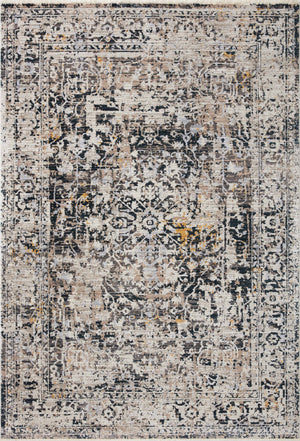 Leigh Charcoal / Taupe — a Loloi rug at Laurie Yapp Home.