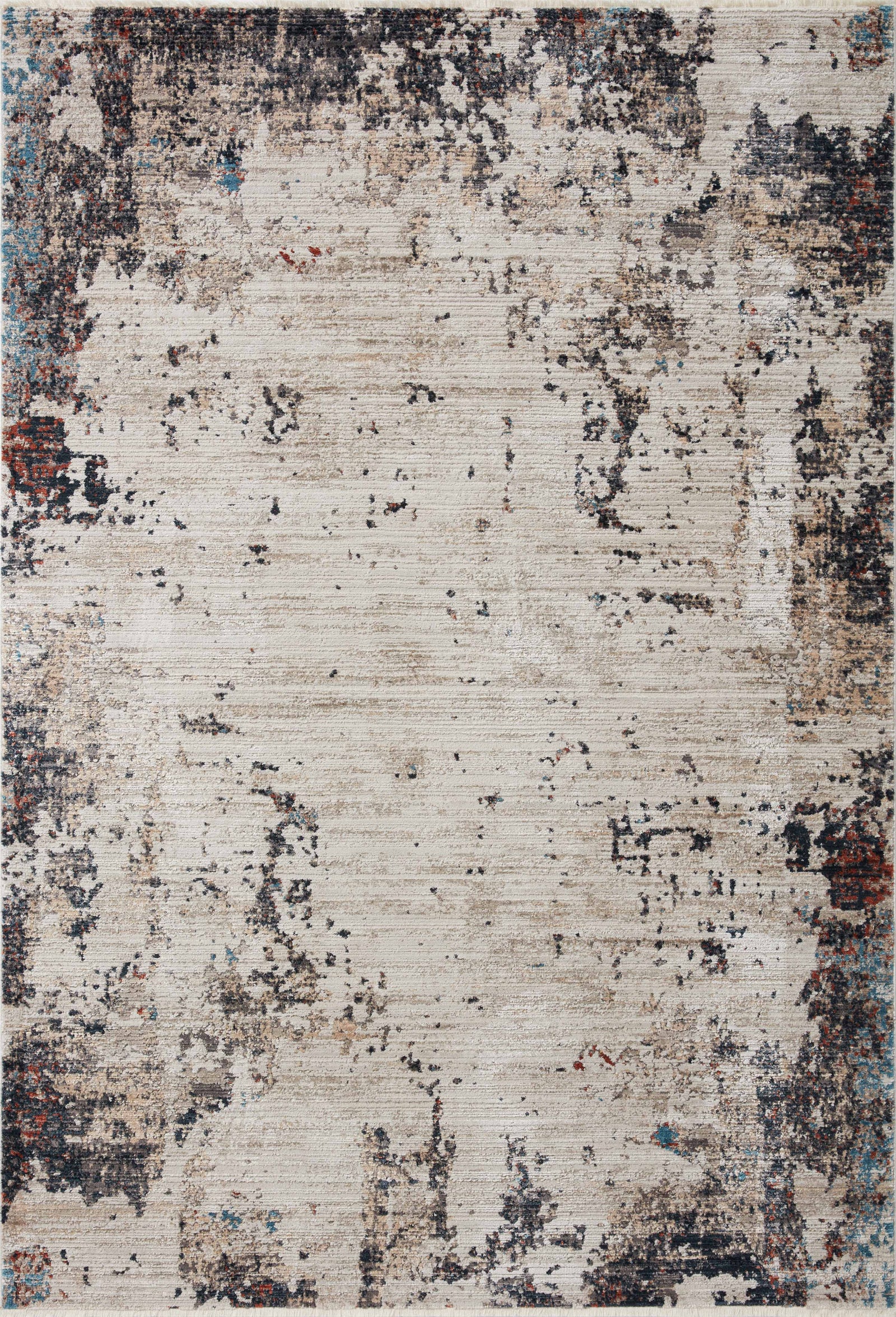 Leigh Ivory / Charcoal — a Loloi rug at Laurie Yapp Home.
