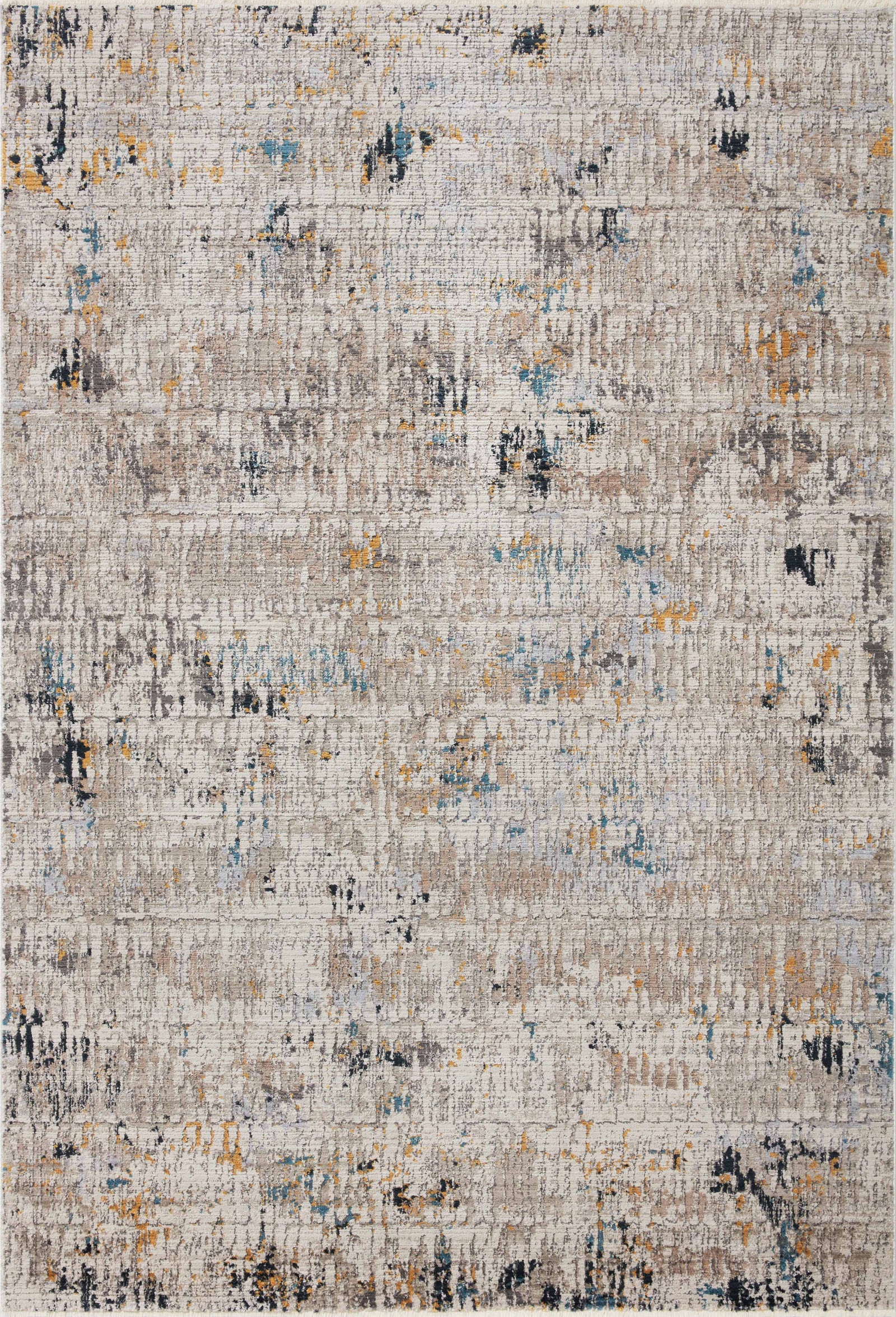 Leigh Ivory / Granite — a Loloi rug at Laurie Yapp Home.
