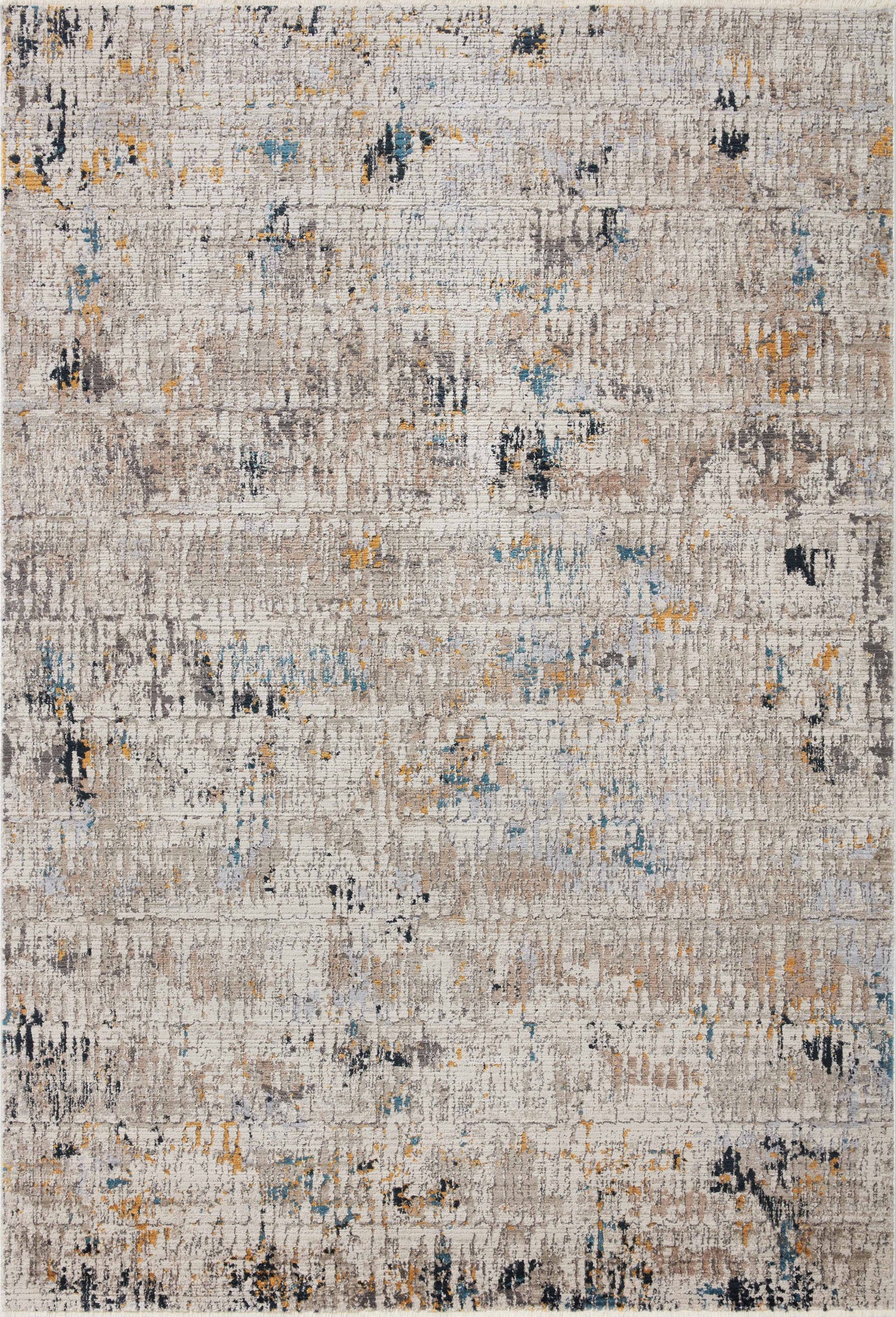 Leigh Ivory / Granite — a Loloi rug at Laurie Yapp Home.