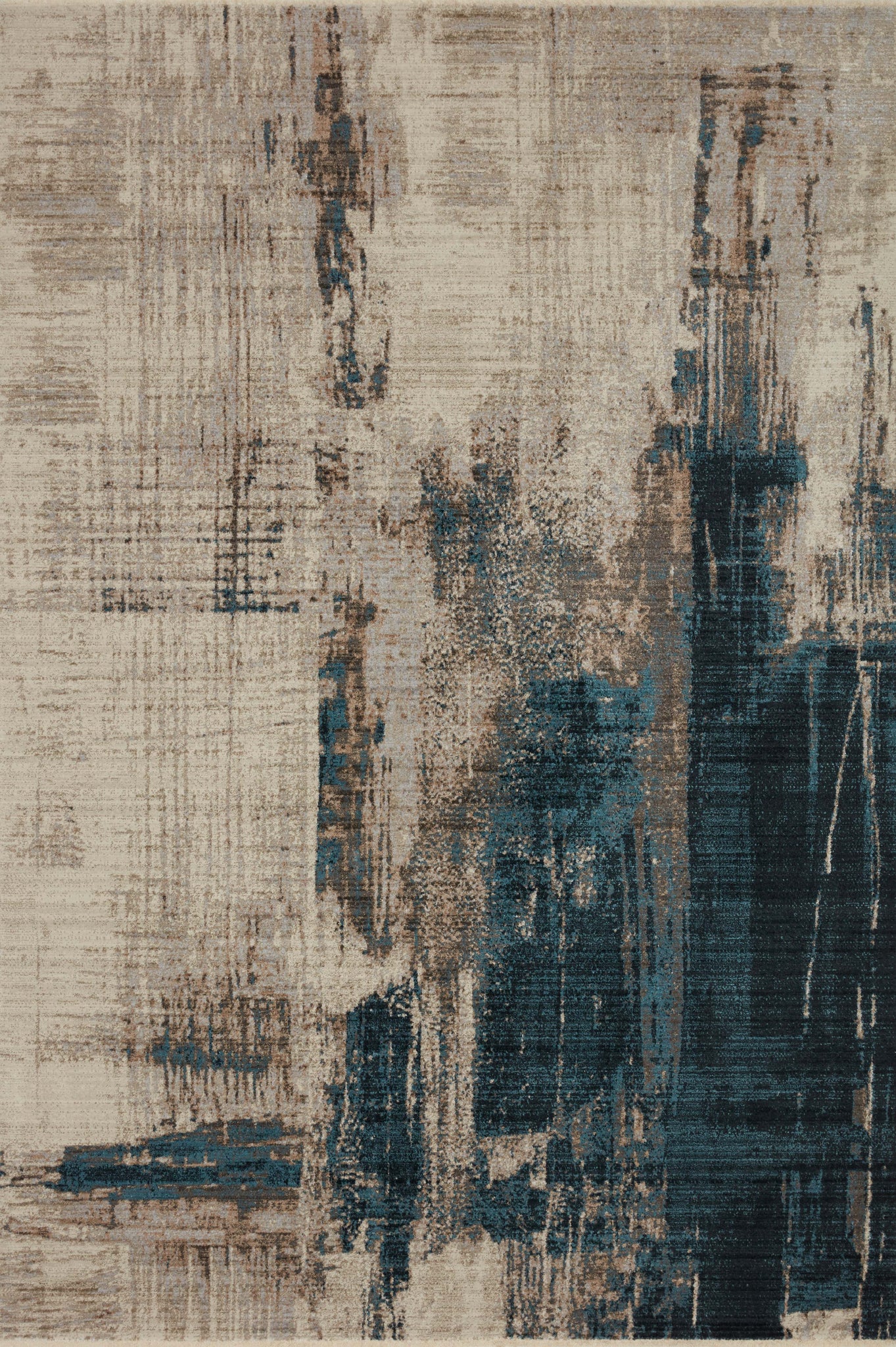 Leigh Slate / Denim — a Loloi rug at Laurie Yapp Home.