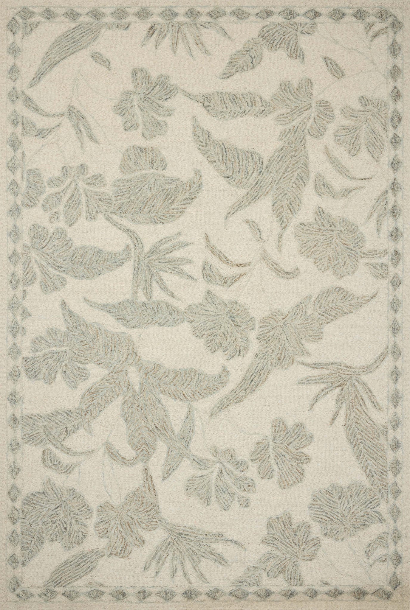 Lenore Ivory / Sky — a Loloi rug at Laurie Yapp Home.