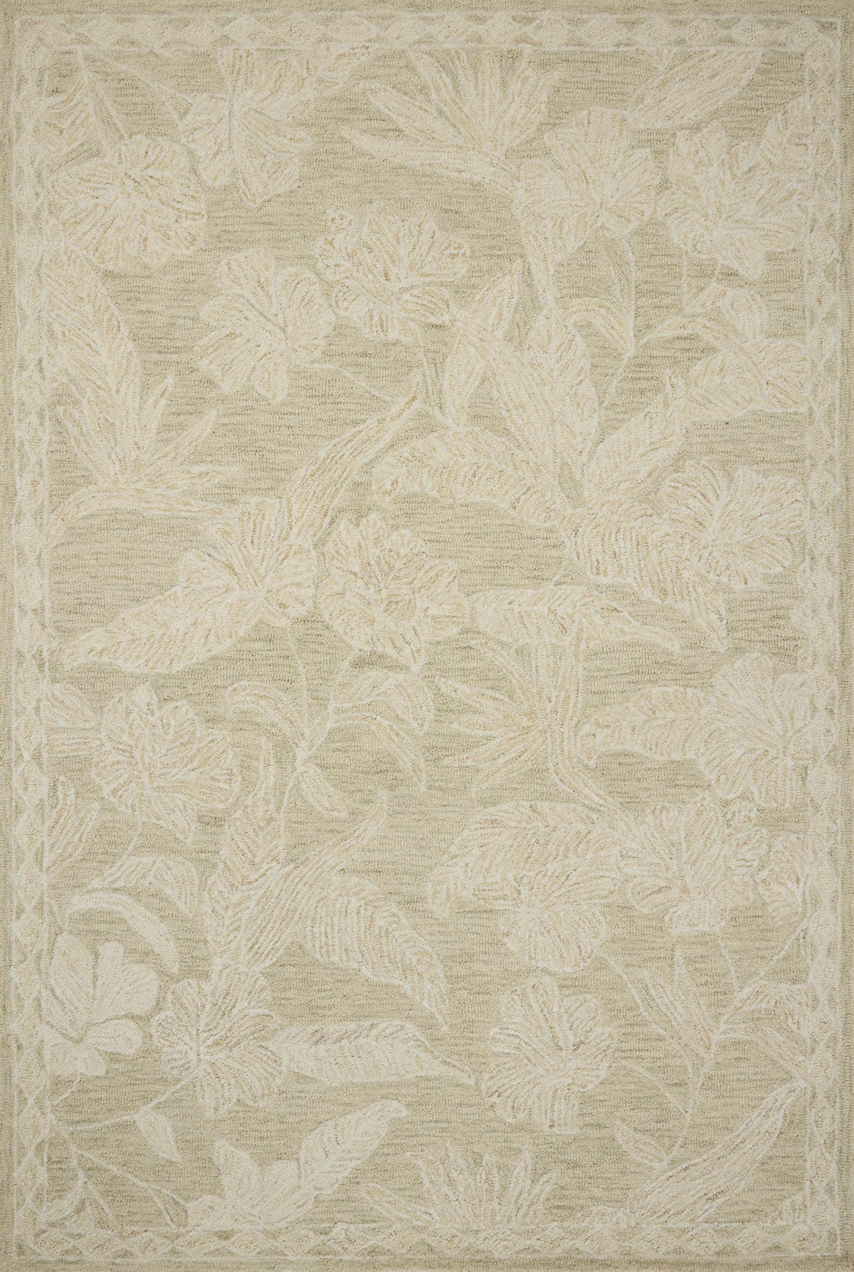 Lenore Sage / Natural — a Loloi rug at Laurie Yapp Home.