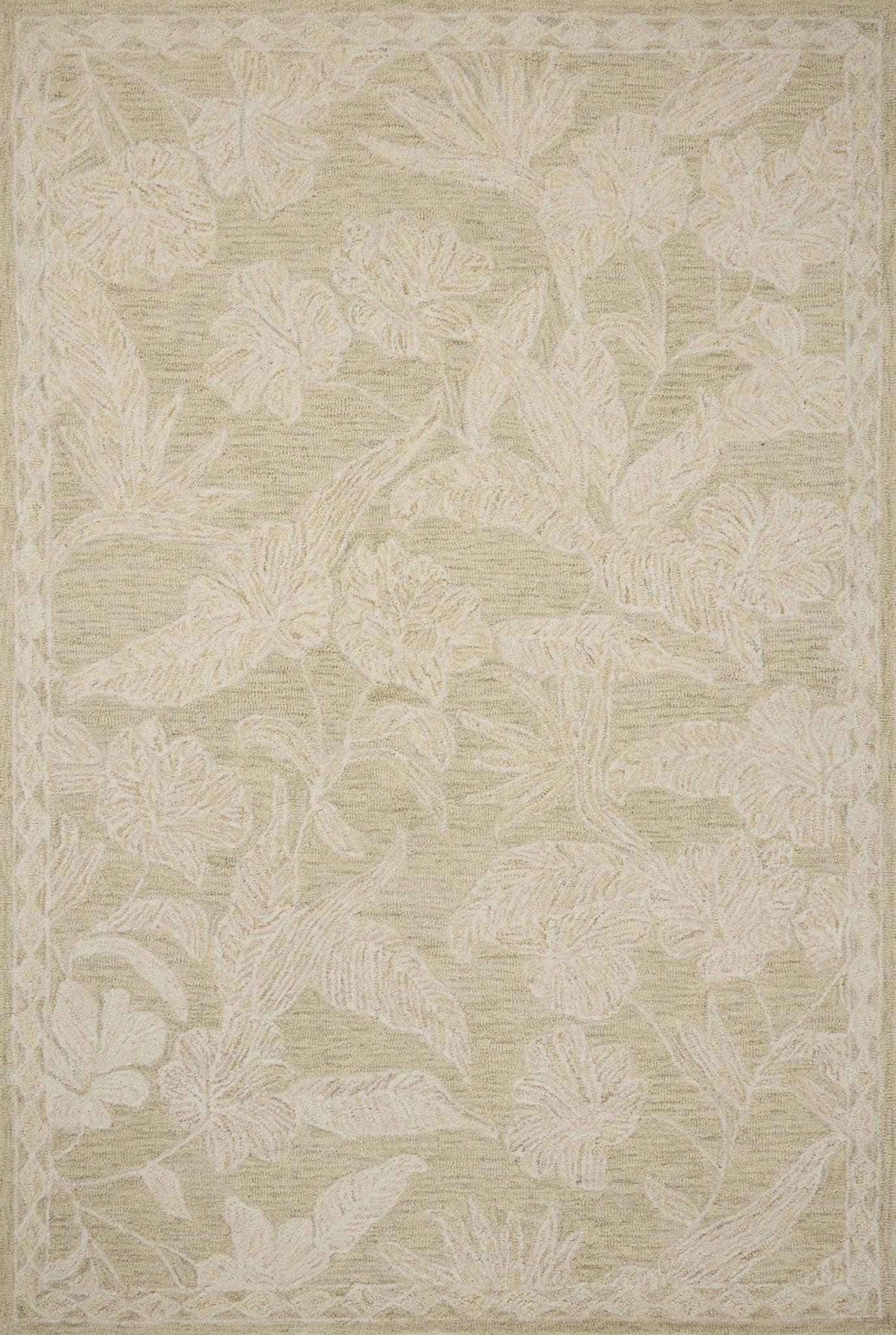 Lenore Sage / Natural — a Loloi rug at Laurie Yapp Home.