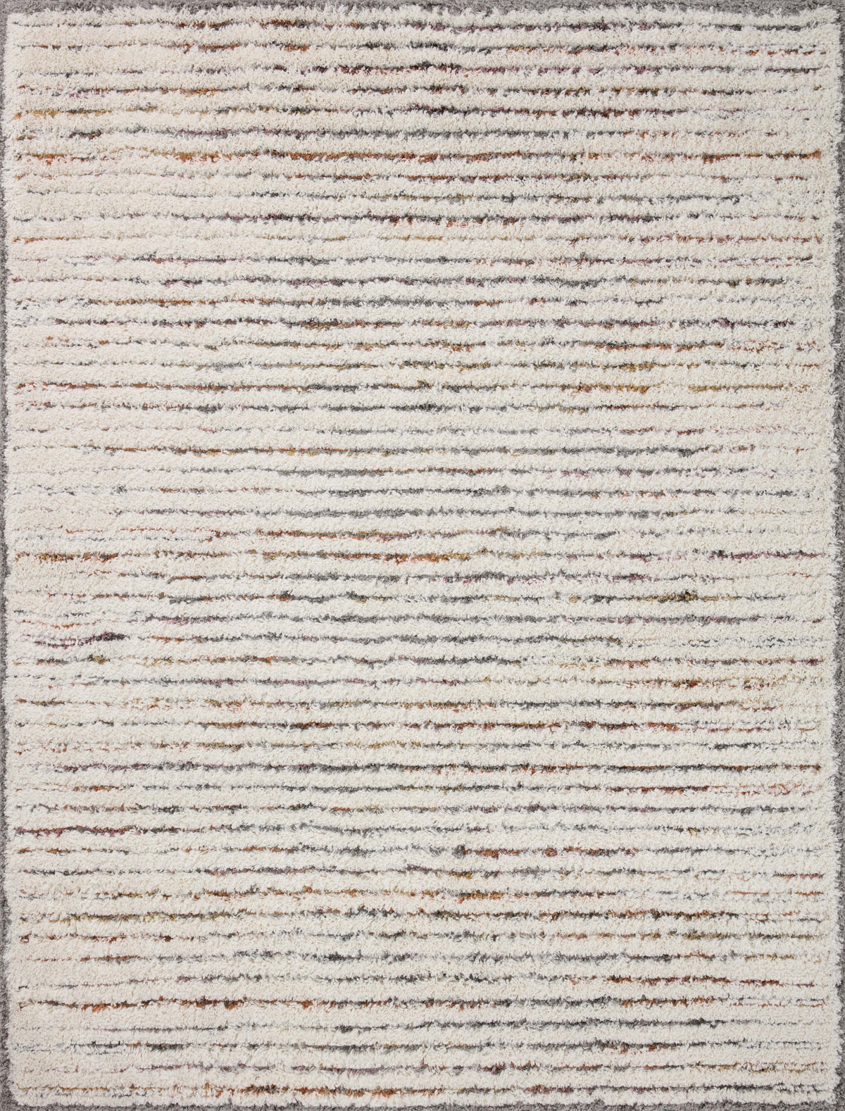 Levitt Shag Ivory / Multi — a Loloi rug at Laurie Yapp Home.