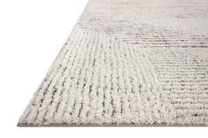 Levitt Shag Ivory / Grey shown from another angle.