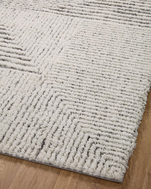 Levitt Shag Ivory / Grey shown from another angle.