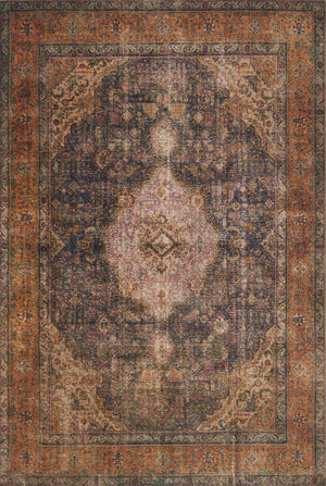 Loren Plum / Multi — a Loloi rug at Laurie Yapp Home.