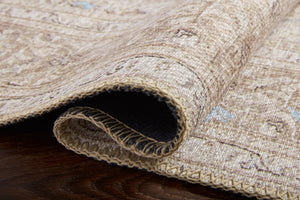Loren Sand / Taupe shown from a different angle to reveal its pattern.