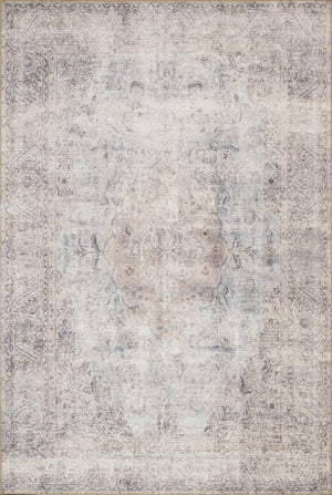 Loren Silver / Slate — a Loloi rug at Laurie Yapp Home.