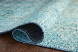 Loren Aqua shown from a different angle to reveal its pattern.