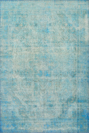 Loren Aqua — a Loloi rug at Laurie Yapp Home.