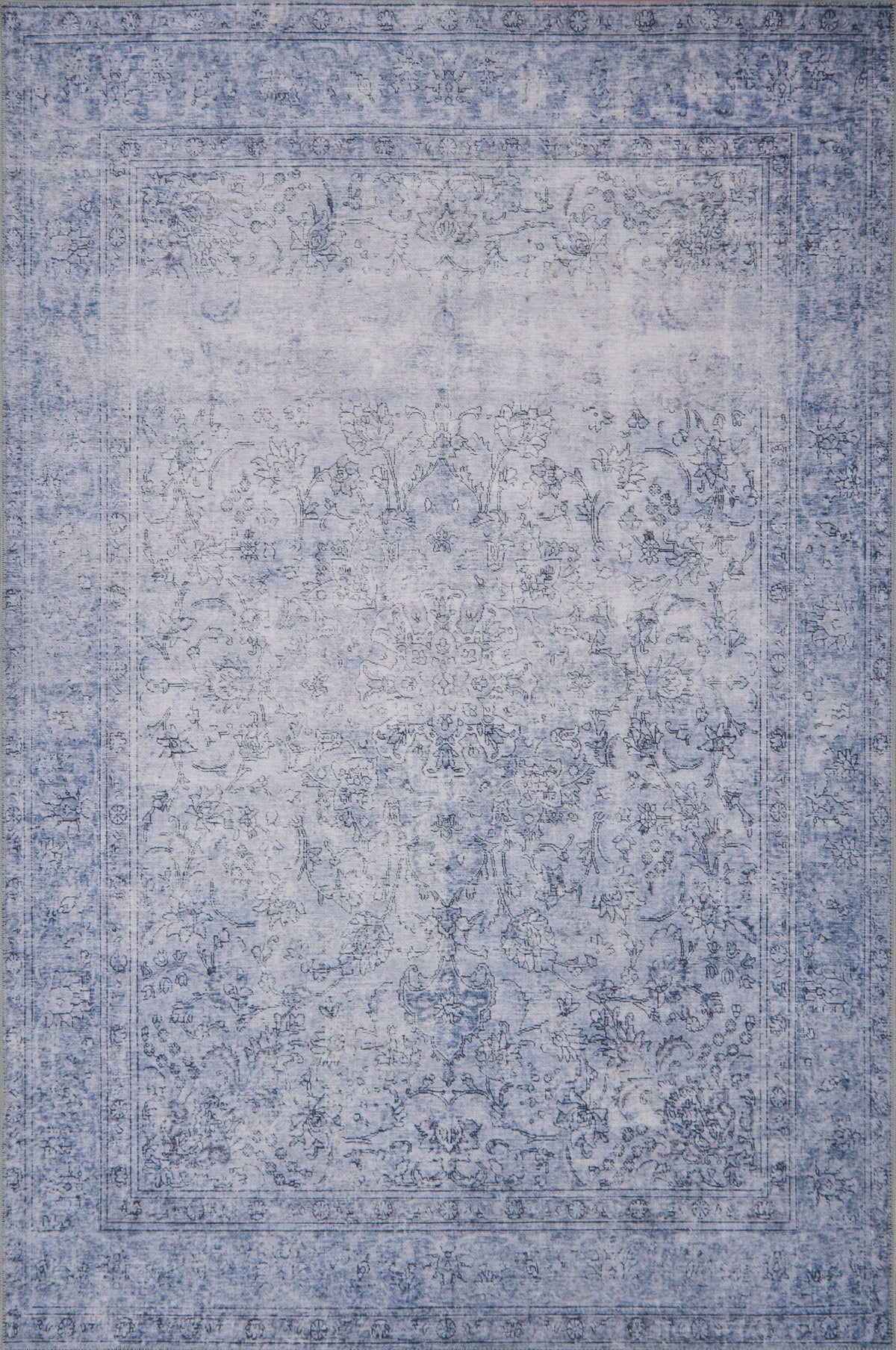 Loren Slate — a Loloi rug at Laurie Yapp Home.