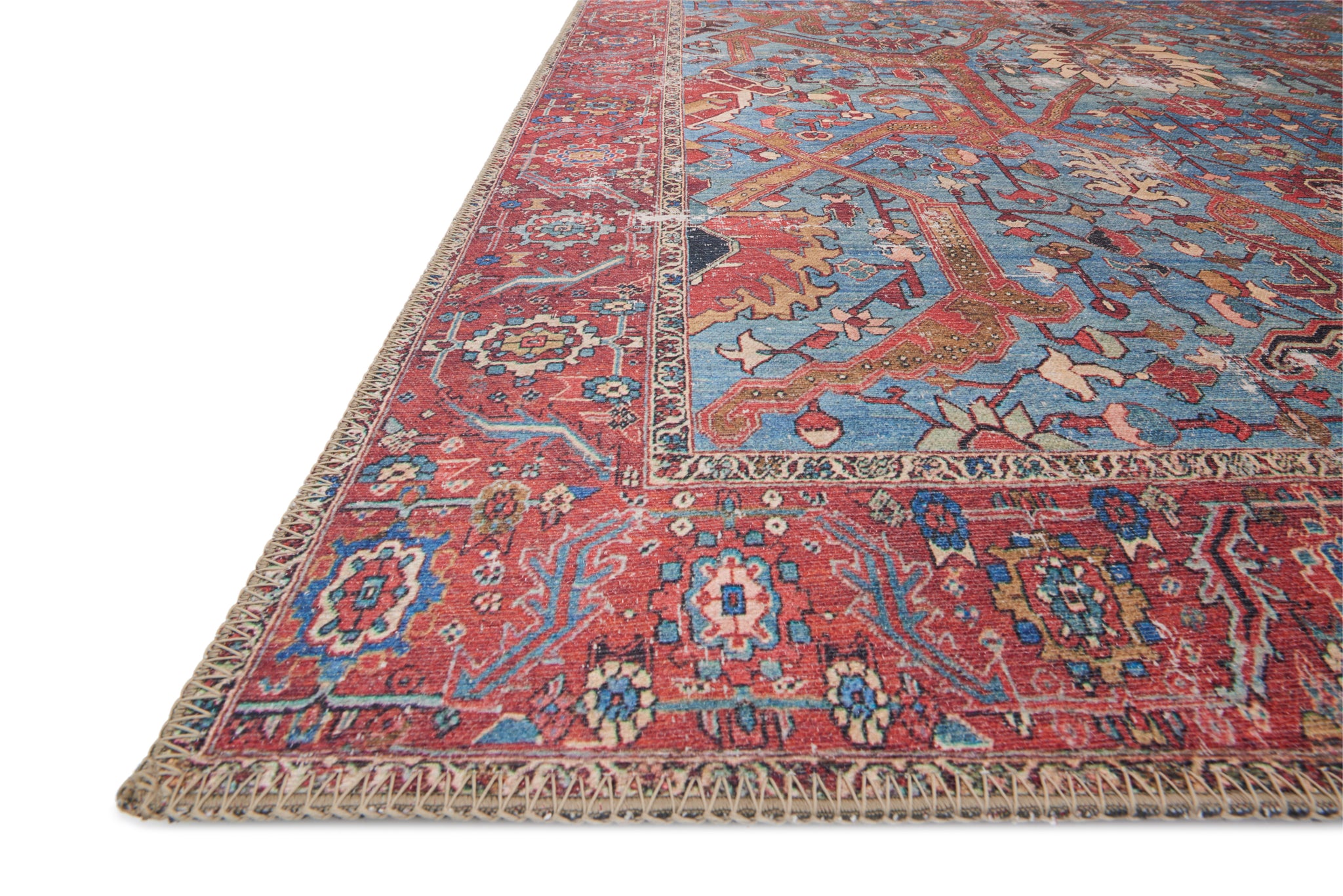 Loren Blue / Red shown from a different angle to reveal its pattern.