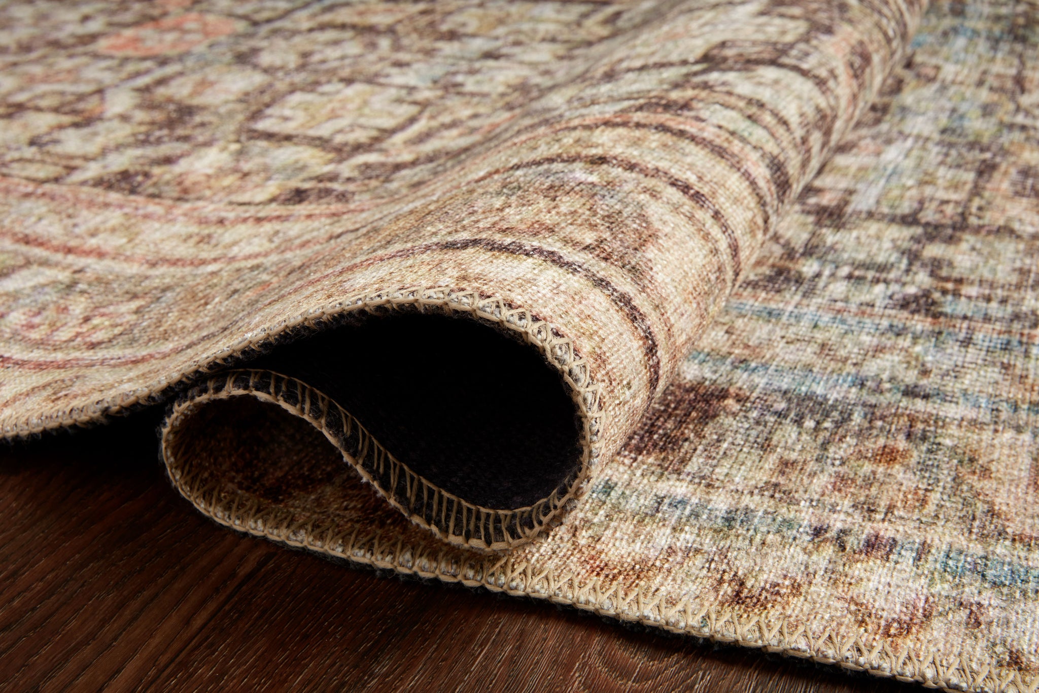 Loren Charcoal / Multi shown from a different angle to reveal its pattern.