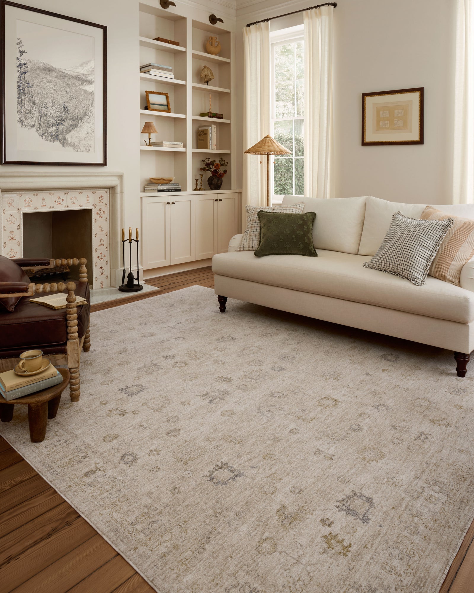Louisa Oatmeal / Stone — a Loloi rug at Laurie Yapp Home.