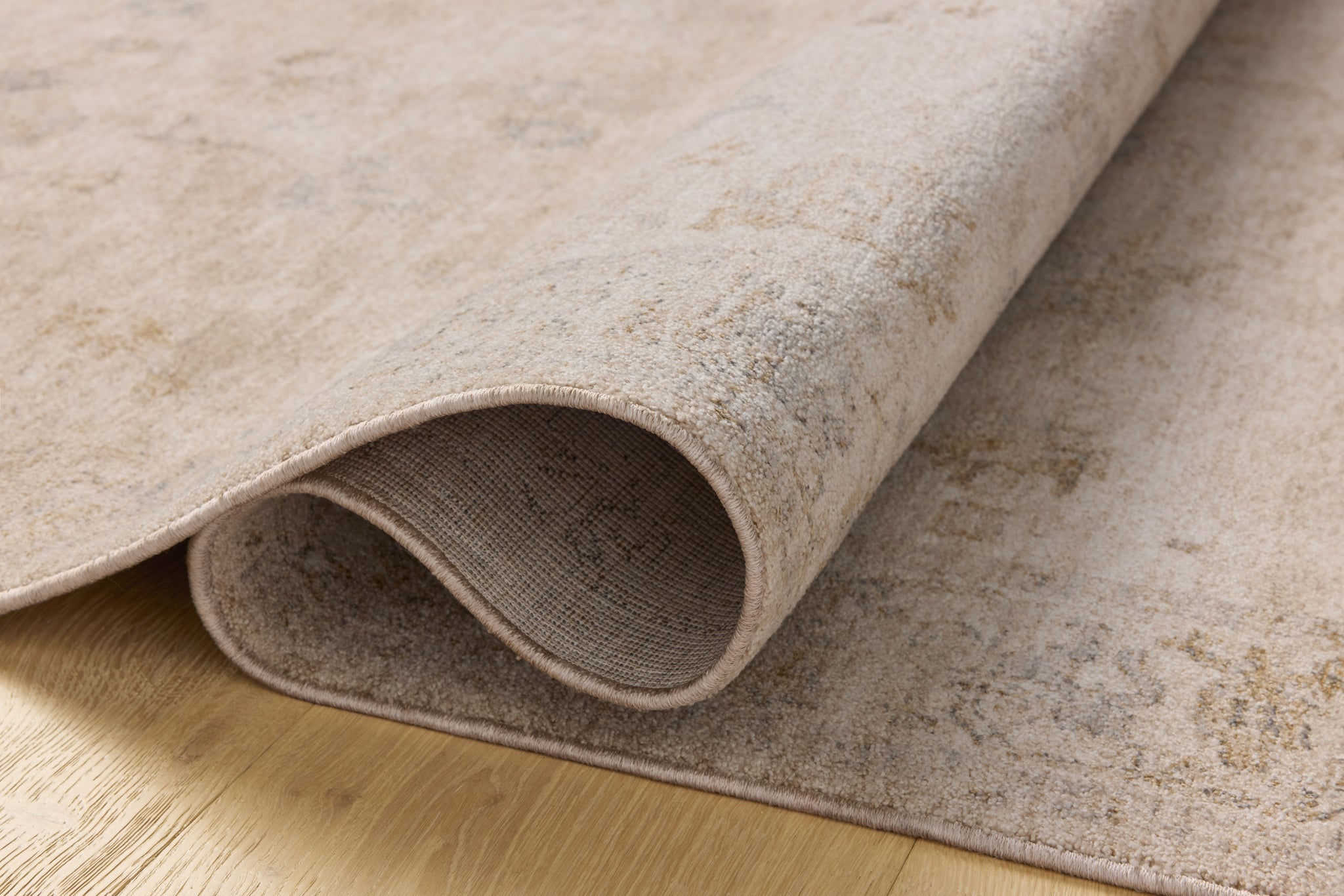 Louisa Oatmeal / Stone shown from another angle.