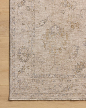 Louisa Oatmeal / Slate shown from a different angle to reveal its pattern.