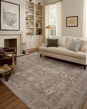 Louisa Taupe / Ivory shown from another angle.