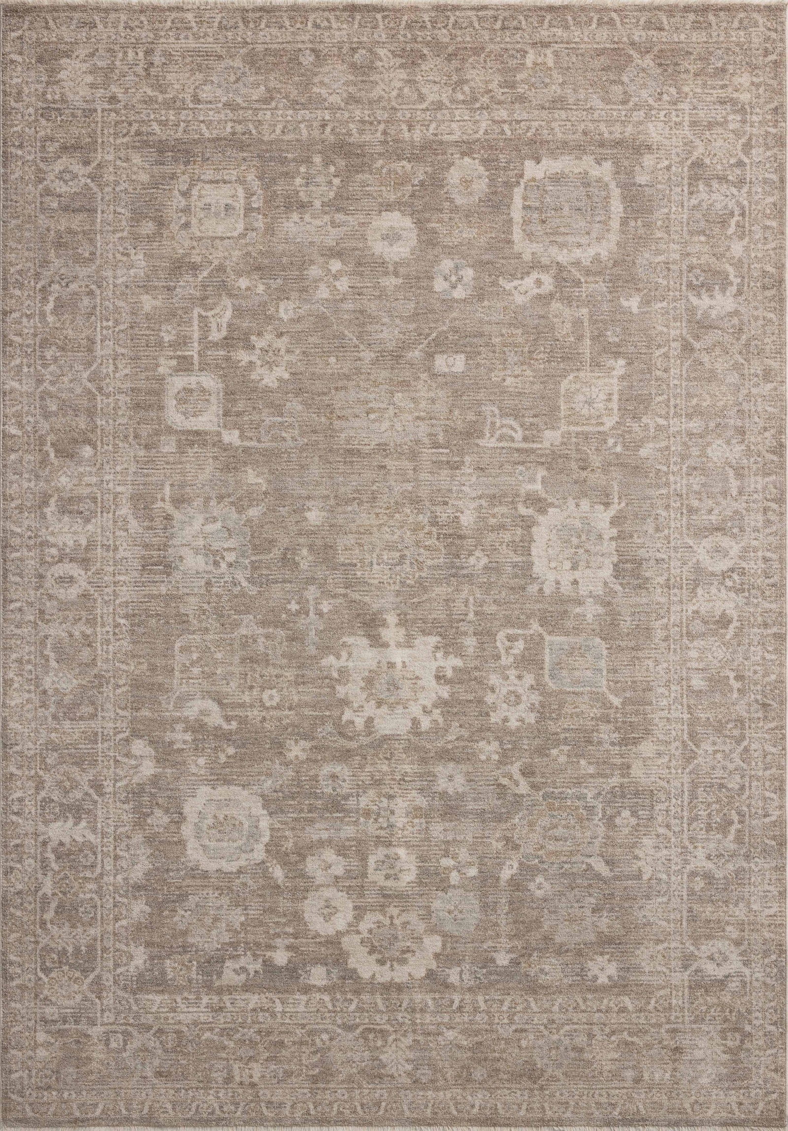Louisa Taupe / Ivory — a Loloi rug at Laurie Yapp Home.