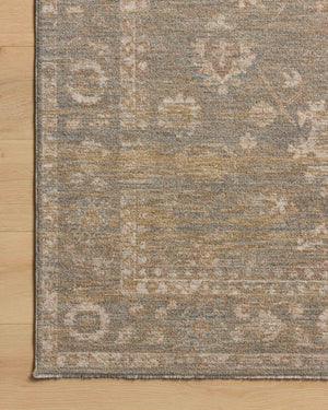 Louisa Lagoon / Ivory shown from a different angle to reveal its pattern.