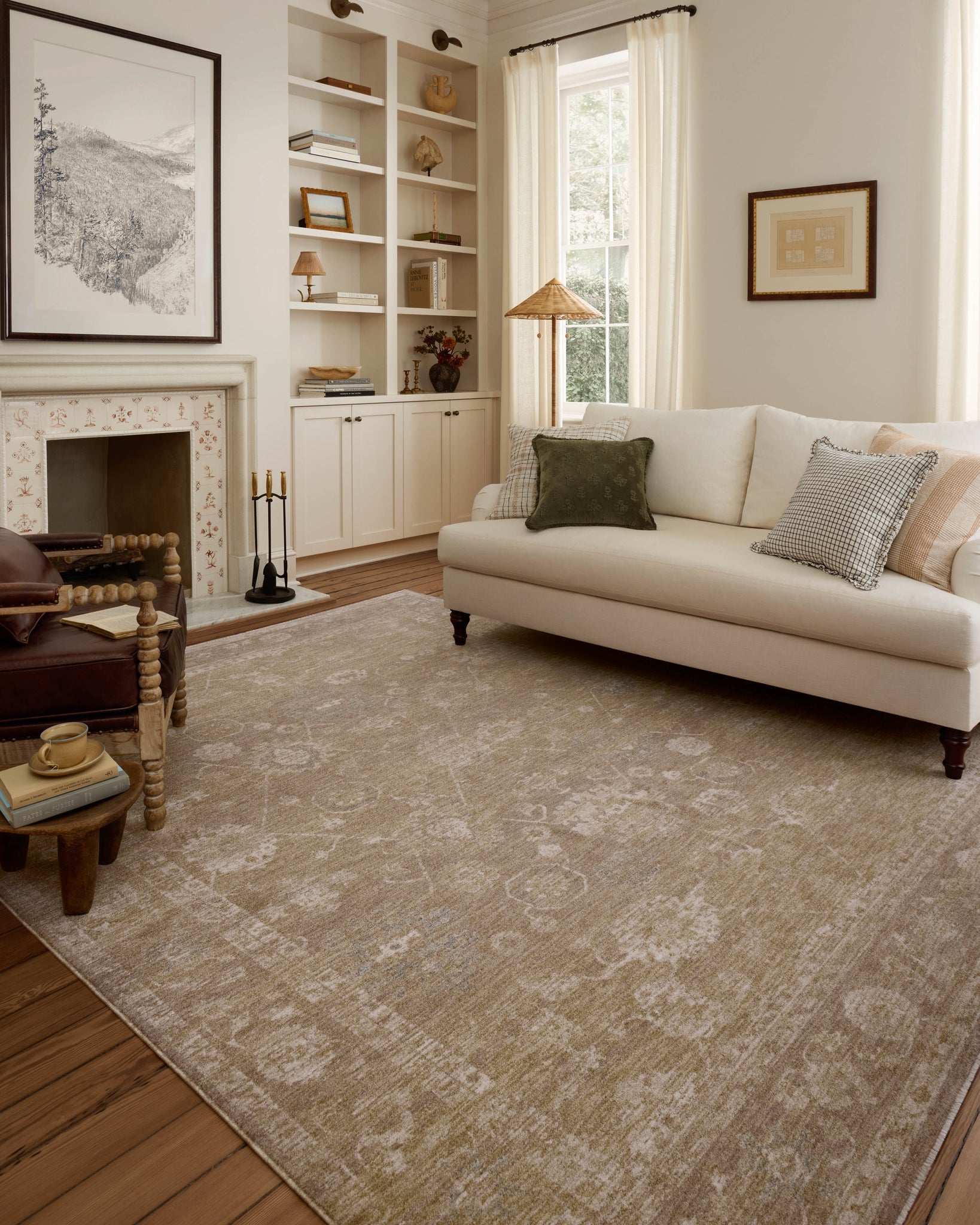 Louisa Taupe / Gold shown from another angle.