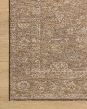 Louisa Taupe / Gold shown from a different angle to reveal its pattern.