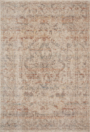 Lourdes Ivory / Spice — a Loloi rug at Laurie Yapp Home.