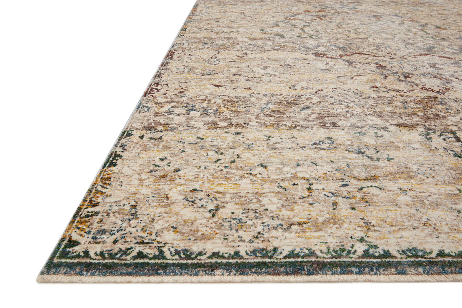 Lourdes Ivory / Multi — a Loloi rug at Laurie Yapp Home.